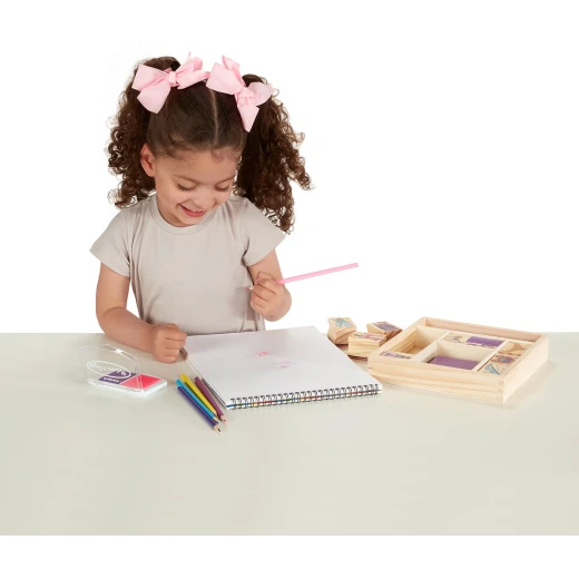 مجموعة أختام خشبية من ميليسا آند دوج - الأميرات - ميليسا اند دوج - Image 4