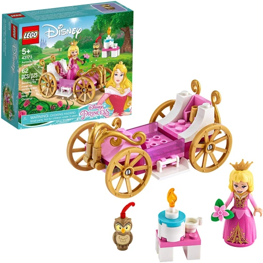 LEGO Disney Aurora’s Royal Carriage Creative Princess Building Kit, 62 Pieces - ليجو - Image 2