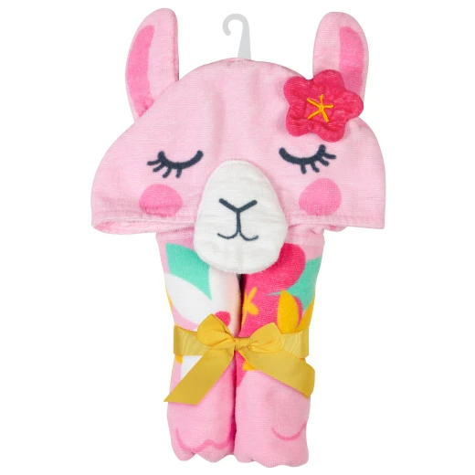 Stephen Joseph Hooded Towels, Llama - ستيفن جوزيف - Image 5