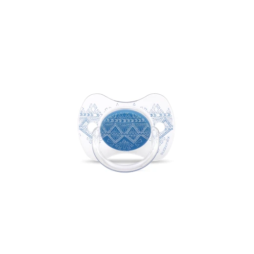 Suavinex Pacifier Premium Couture Physiological Teat - Light Blue +18 Suavinex Pacifier Premium Couture Physiological Teat - Light Blue +18