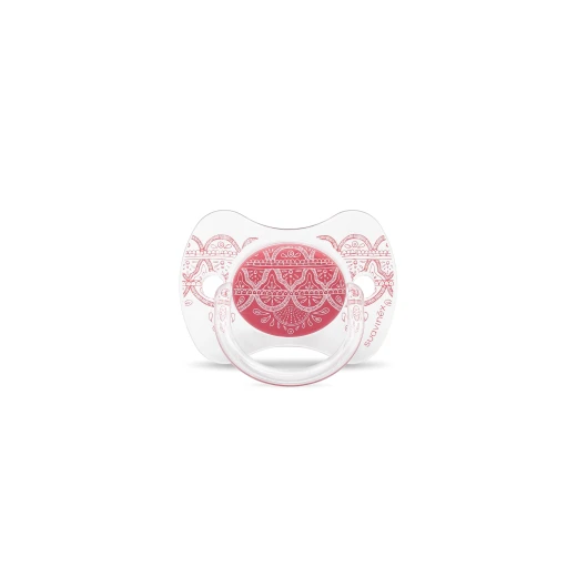 Suavinex Pacifier Premium Couture Physiological Teat - Pink +18