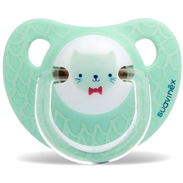 Suavinex Anatomical Silicone Pacifier 0-6m Cat - سوافينكس