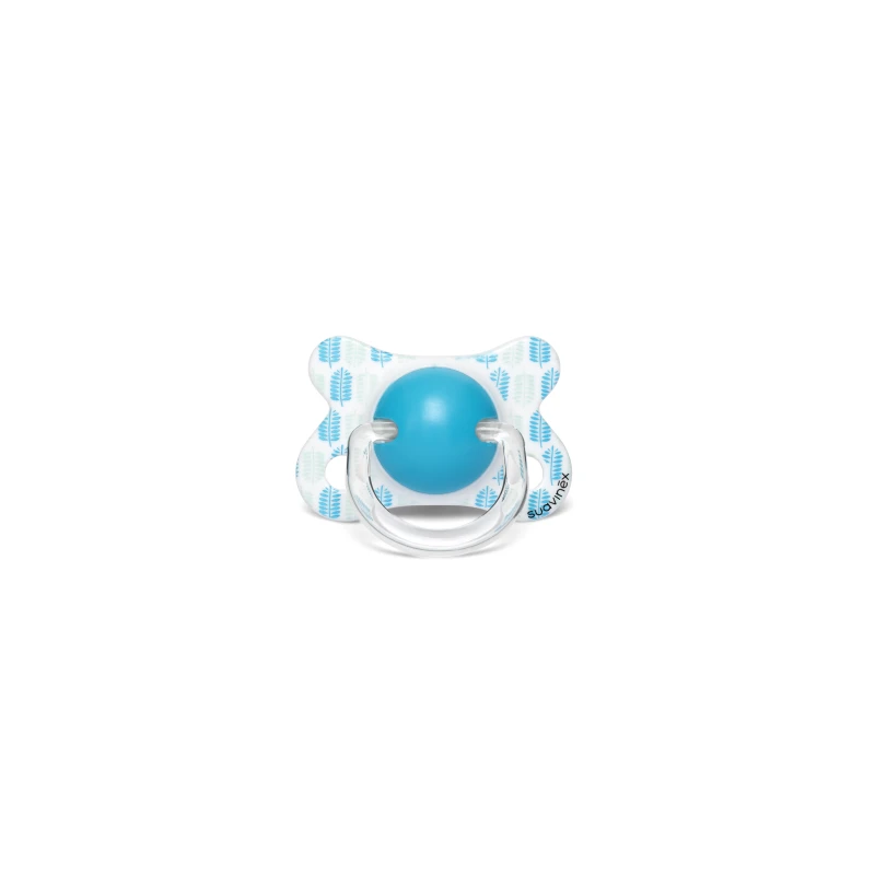 Suavinex - Silicone Pacifier 2-4 Months - Leaves - سوافينكس