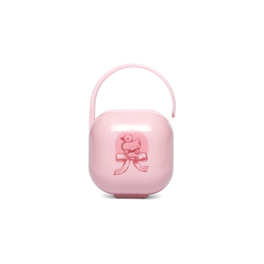 Suavinex Soother Holder Pink, One Piece Suavinex Soother Holder Pink, One Piece