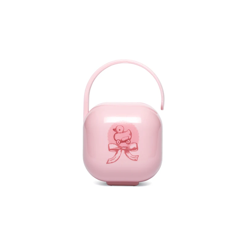 Suavinex Soother Holder Pink, One Piece - سوافينكس