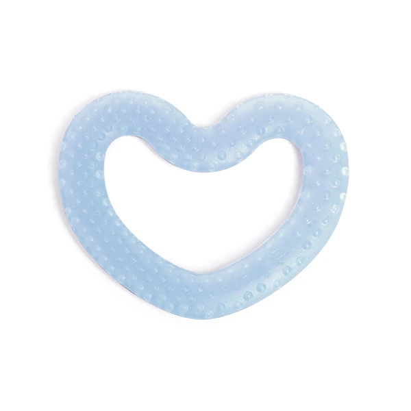 Suavinex Silicone Teether Love Blue +0 M - سوافينكس