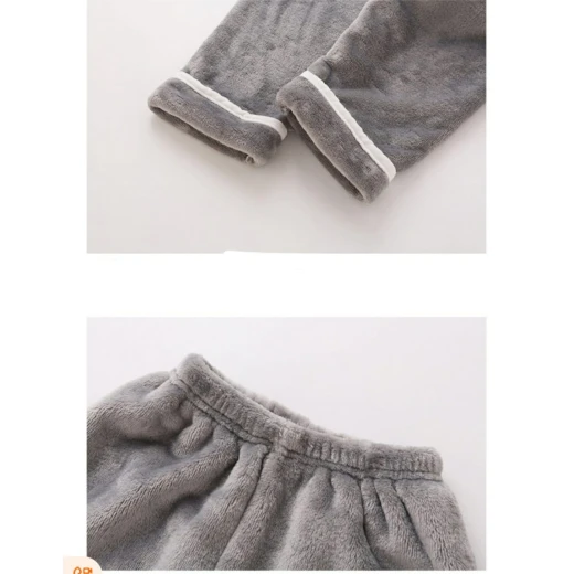 Colorland Pijama Top + Bottom For Kids - 2 Years - Grey - كولورلاند - Image 6