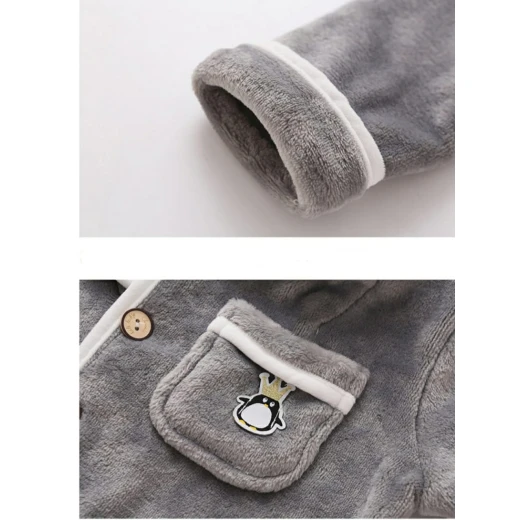 Colorland Pijama Top + Bottom For Kids - 11-12 Years -Grey - كولورلاند - Image 5