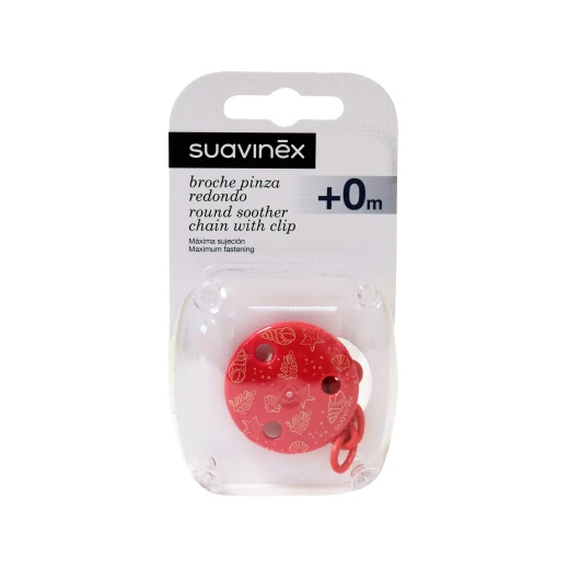 Suavinex Red Sea Pacifier Clip - سوافينكس - Image 2