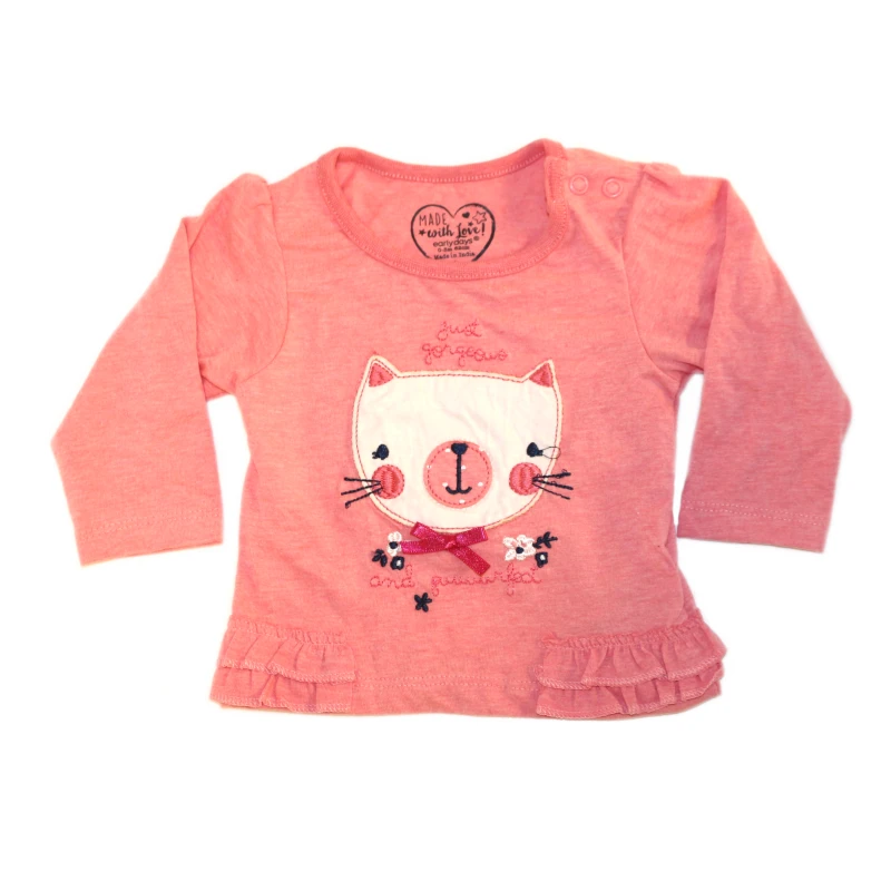 Primark Early Days Kitty Blouse, 0-3 months - بريمارك