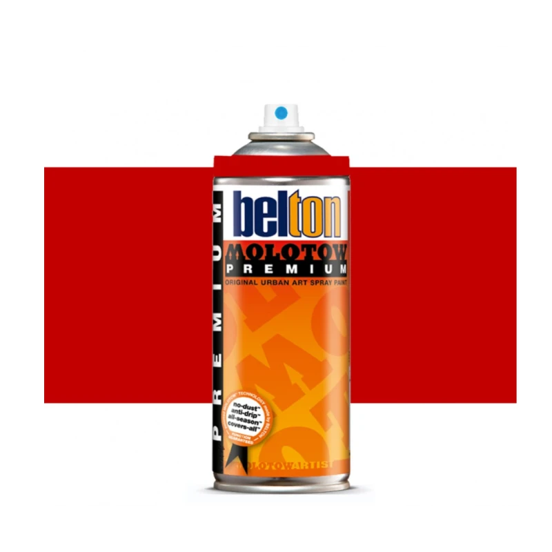 Molotow Belton Premium Spray Paint 400ml signal red 33 - مولوتو