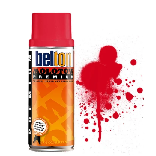 Molotow Belton Premium Spray Paint 400ml swet 100 traffic red 16 Molotow Belton Premium Spray Paint 400ml swet 100 traffic red 16