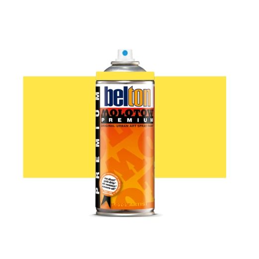 Molotow Belton Premium Spray Paint 400ml Zinc Yellow 2 Molotow Belton Premium Spray Paint 400ml Zinc Yellow 2