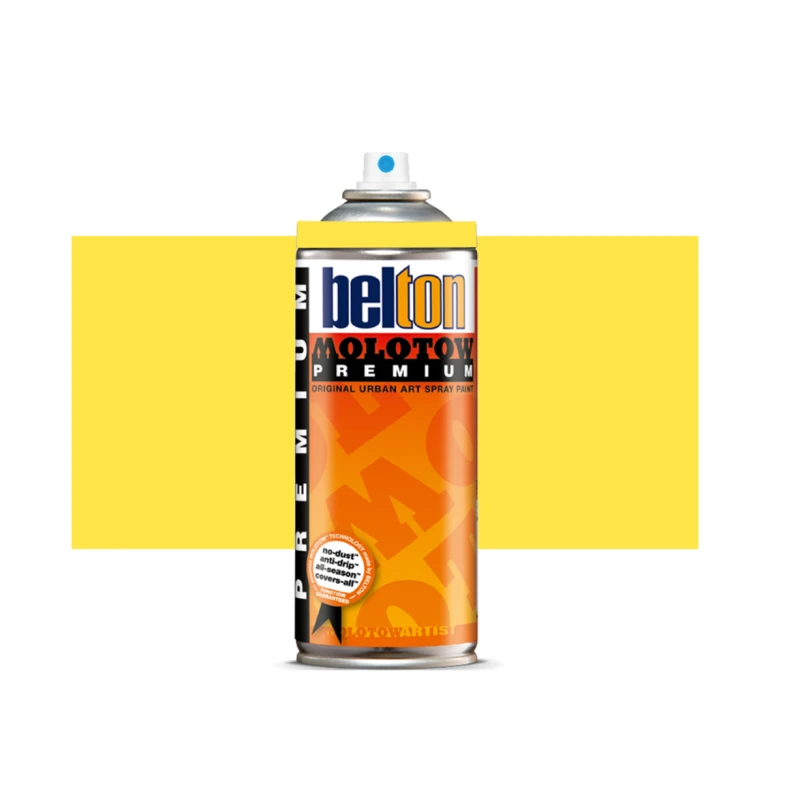 Molotow Belton Premium Spray Paint 400ml Zinc Yellow 2 - مولوتو
