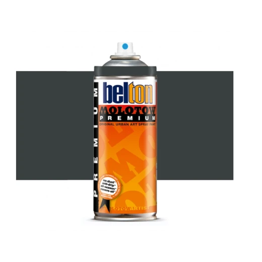 Molotow Belton Premium Spray Paint 400ml Anthracite Grey 223 Molotow Belton Premium Spray Paint 400ml Anthracite Grey 223