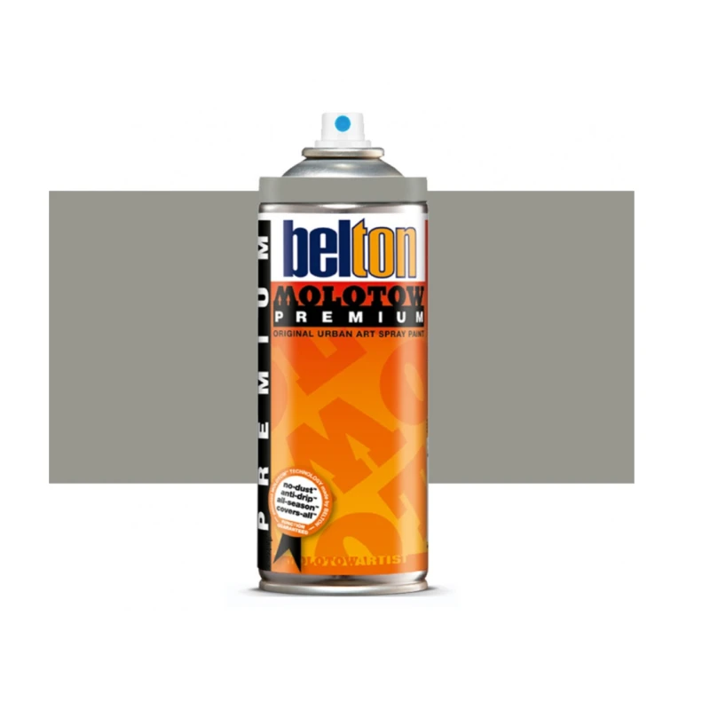 Molotow Belton Premium Spray Paint 400ml Caparso Middle Grey Neutral 217 - مولوتو