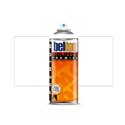 Molotow Belton Premium Spray Paint 400ml signal white 231 Molotow Belton Premium Spray Paint 400ml signal white 231