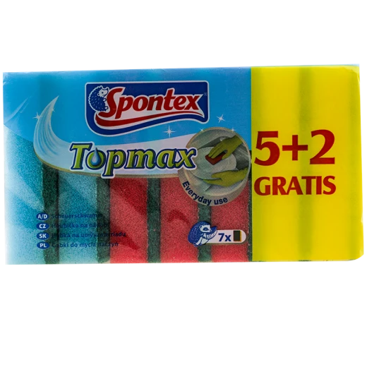 اسفنجة جلي  توب ماكس 5+2 مجانا من سبونتكس - سبونتكس - Image 2