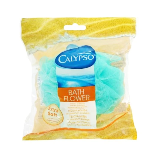 Calypso Bath Flower Body Sponge with Hanging Loop, Assorted Colors Calypso Bath Flower Body Sponge with Hanging Loop, Assorted Colors