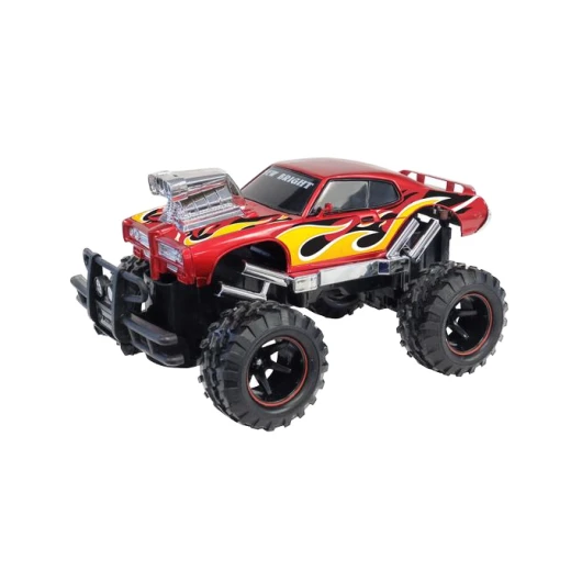 New Bright Radio-Controlled 1:15 Red Mega Muscle Truck New Bright Radio-Controlled 1:15 Red Mega Muscle Truck