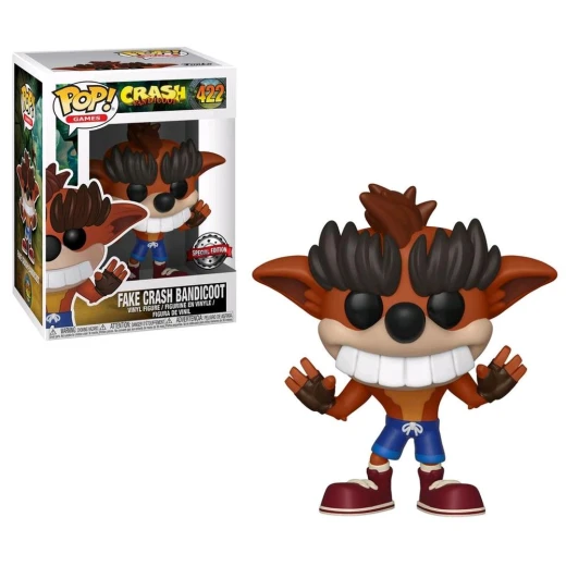 Funko Crash Bandicoot - Fake Crash Bandicoot Pop! Vinyl