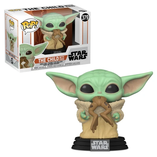 Funko The Child with Frog Pop! Vinyl Bobble Head Figure by Funko – Star Wars: The Mandalorian Funko The Child with Frog Pop! Vinyl Bobble Head Figure by Funko – Star Wars: The Mandalorian
