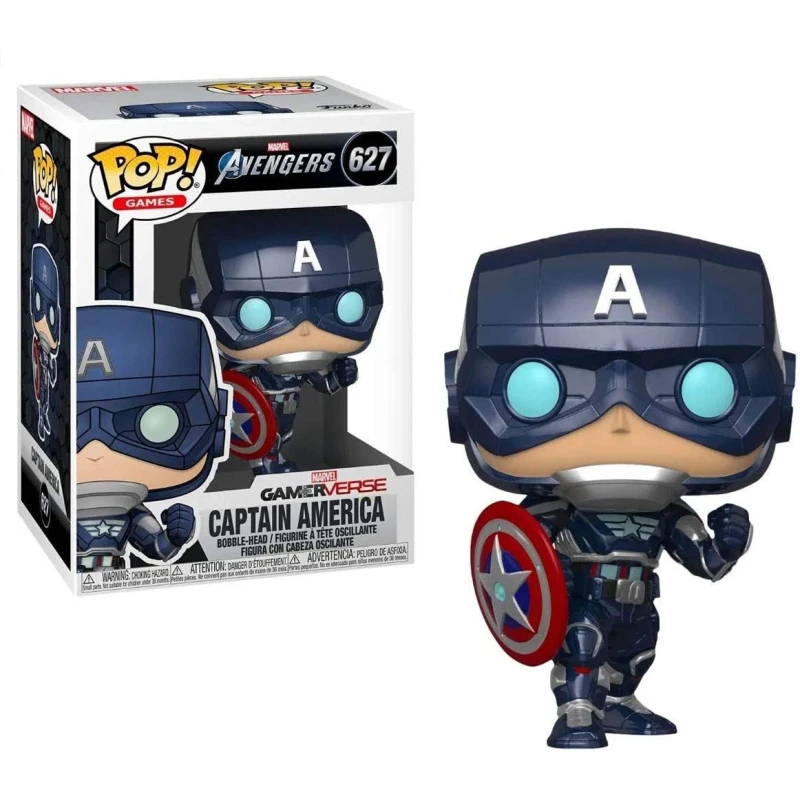 Funko Pop! Marvel Avengers Gamerverse Captain America #627 - فانكو