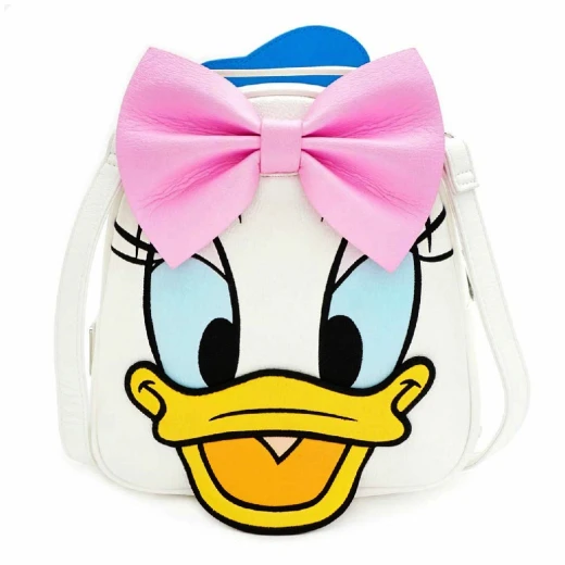 Funko Loungefly Disney Daisy Duck & Donald Duck Mini Backpack Purse Bag Reversible