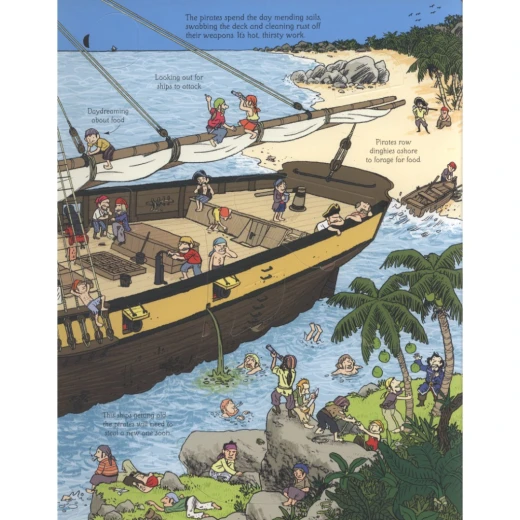Usborne - Lift-the-Flap - See Inside Pirate Ships - Usborne - Image 3