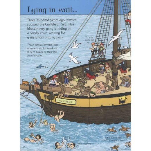 Usborne - Lift-the-Flap - See Inside Pirate Ships - Usborne - Image 5