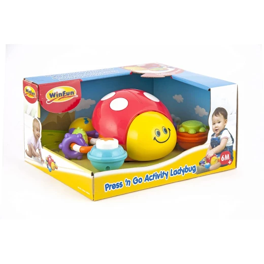 Winfun Press ’n Go النشاط الخنفساء Winfun Press ’n Go النشاط الخنفساء