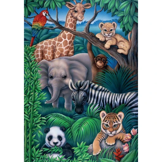 Ravensburger Puzzle Animal Kingdom (35pc) - رافينسبرغر - Image 2