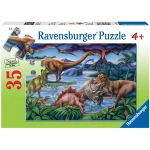 Ravensburger Dinosaur Playground - 35pc Jigsaw Puzzle For Kids - رافينسبرغر