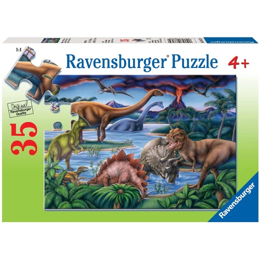 Ravensburger Dinosaur Playground - 35pc Jigsaw Puzzle For Kids Ravensburger Dinosaur Playground - 35pc Jigsaw Puzzle For Kids
