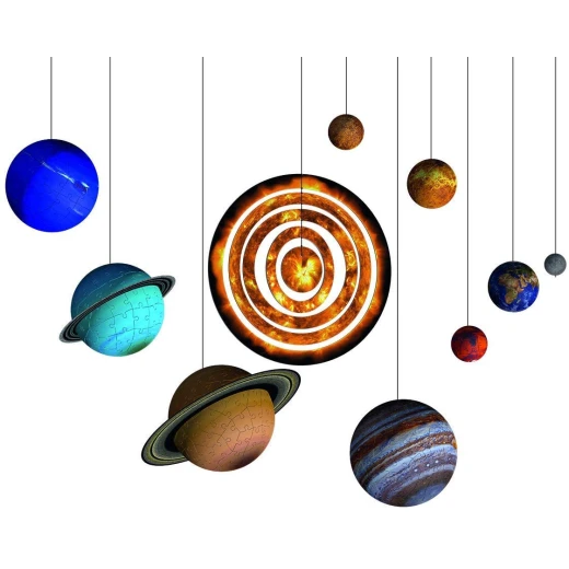 Ravensburger Solar System 3d Puzzle, Multicolor - رافينسبرغر - Image 2