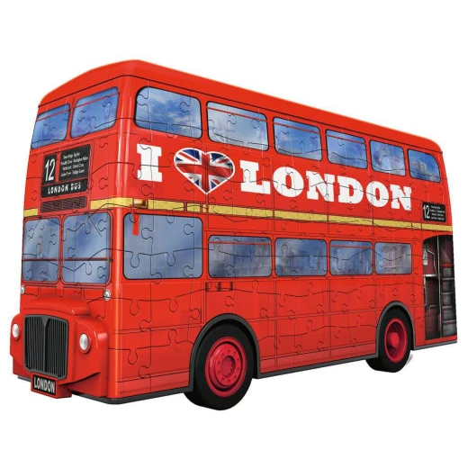 Ravensburger London Bus 3D Puzzle, 216pc - رافينسبرغر - Image 3
