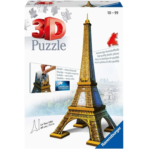 Ravensburger Eiffel Tower 3D Puzzle, 216pc Ravensburger Eiffel Tower 3D Puzzle, 216pc