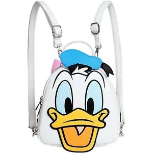 Funko Loungefly Disney Daisy Duck & Donald Duck Mini Backpack Purse Bag Reversible - فانكو - Image 4