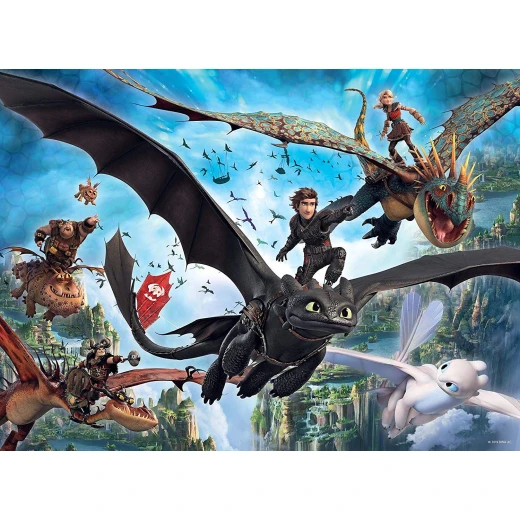 Ravensburger Puzzle How To Train Your Dragon - رافينسبرغر - Image 2