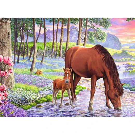 Ravensburger Puzzle Serene Sunset (300pc) - رافينسبرغر - Image 2