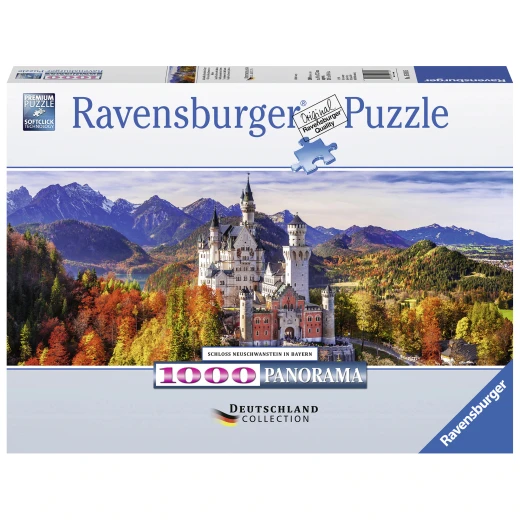 Ravensburger Neuschwanstein Castle Bavaria Jigsaw Puzzle Multicolour - 1000 Pieces Ravensburger Neuschwanstein Castle Bavaria Jigsaw Puzzle Multicolour - 1000 Pieces