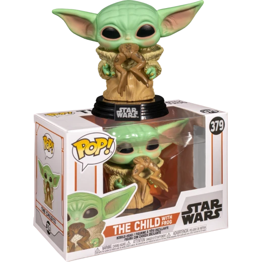 Funko The Child with Frog Pop! Vinyl Bobble Head Figure by Funko – Star Wars: The Mandalorian - فانكو - Image 3