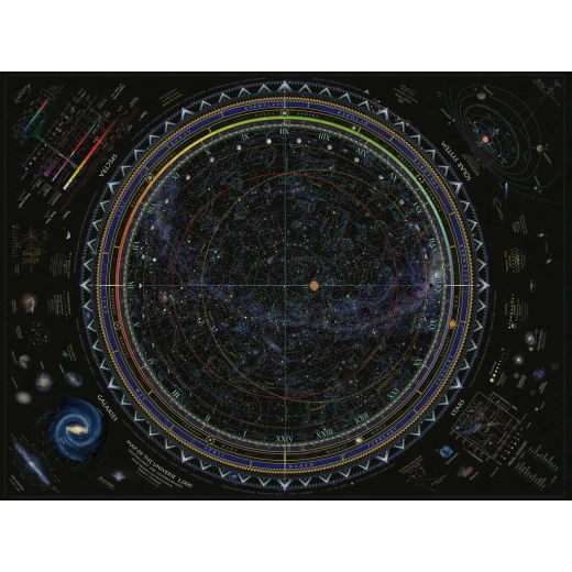 Ravensburger Map of the Universe, 1500pc - رافينسبرغر - Image 2