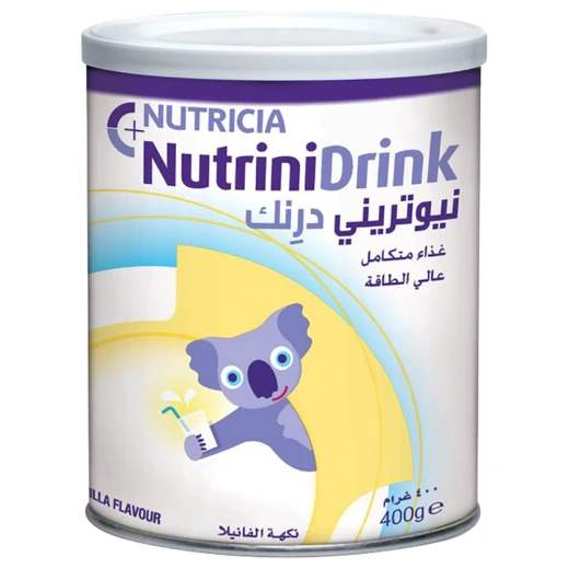 مسحوق غذاء المتكامل الفانيليا 400 جم من نوتريني درنك
