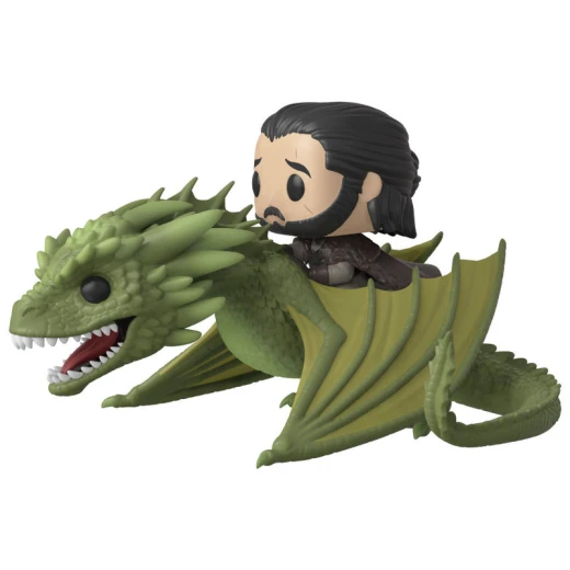 Funko Pop Rides 67 Game Of Thrones Jon Snow With Rhaegal - فانكو - Image 3