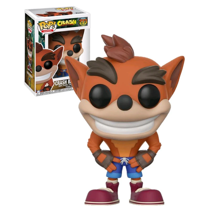 Funko Pop! Games: Crash Bandicoot - Crash Bandicoot with Chase - فانكو