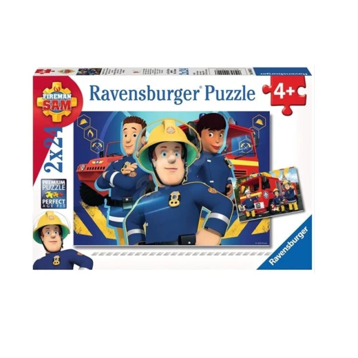 Ravensburger Puzzle 2x24 pcs - Fireman Sam, To the rescue Ravensburger Puzzle 2x24 pcs - Fireman Sam, To the rescue