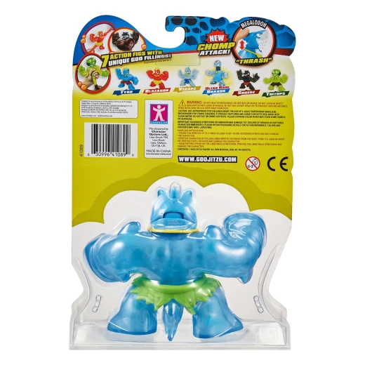 Goo Jit Zu Action Figure - Dino Hero Series 2 Thrash - جوو جيت زو - Image 2