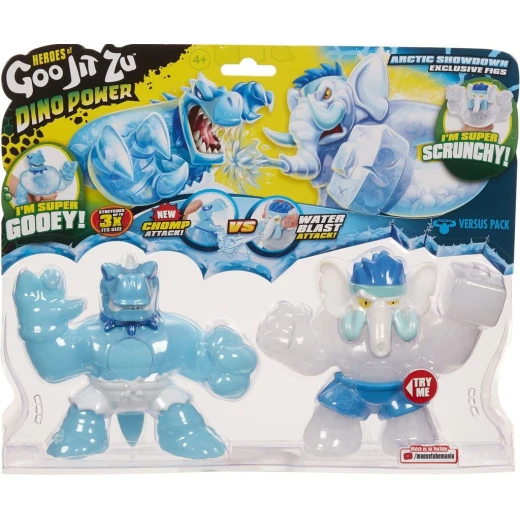 Goo Jit Zu Dino Power Versus Pack Artic Showdown