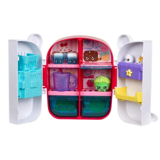 Kindi Kids Fun Refrigerator Playset Toy Includes 4 Shopkins - كندي كيدز - Image 3